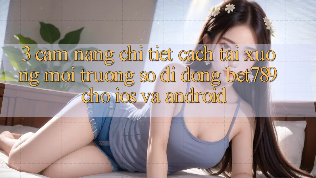 3. Cẩm nang Chi Tiết Cách Tải xuống Môi trường số di động bet789 Cho iOS Và Android 3. Cẩm nang Chi Tiết Cách Tải xuống Môi trường số di động bet789 Cho iOS Và Android