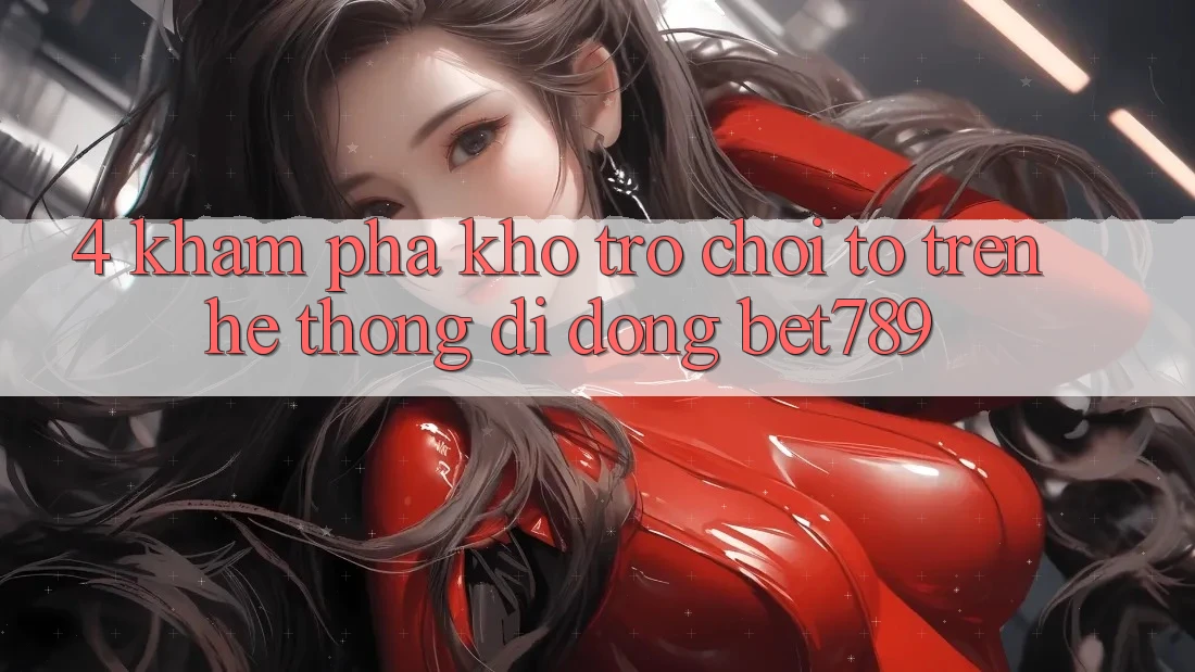 4. Khám Phá Kho Trò chơi To Trên Hệ thống di động bet789 4. Khám Phá Kho Trò chơi To Trên Hệ thống di động bet789