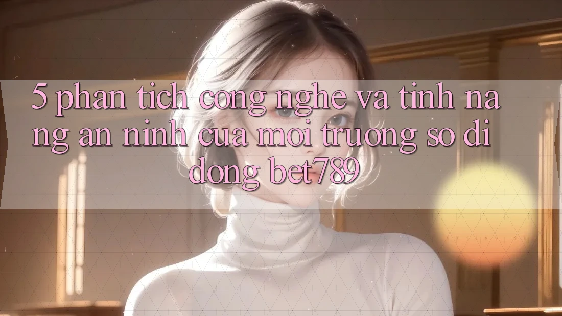 5. Phân Tích Công Nghệ Và Tính Năng An ninh Của Môi trường số di động bet789