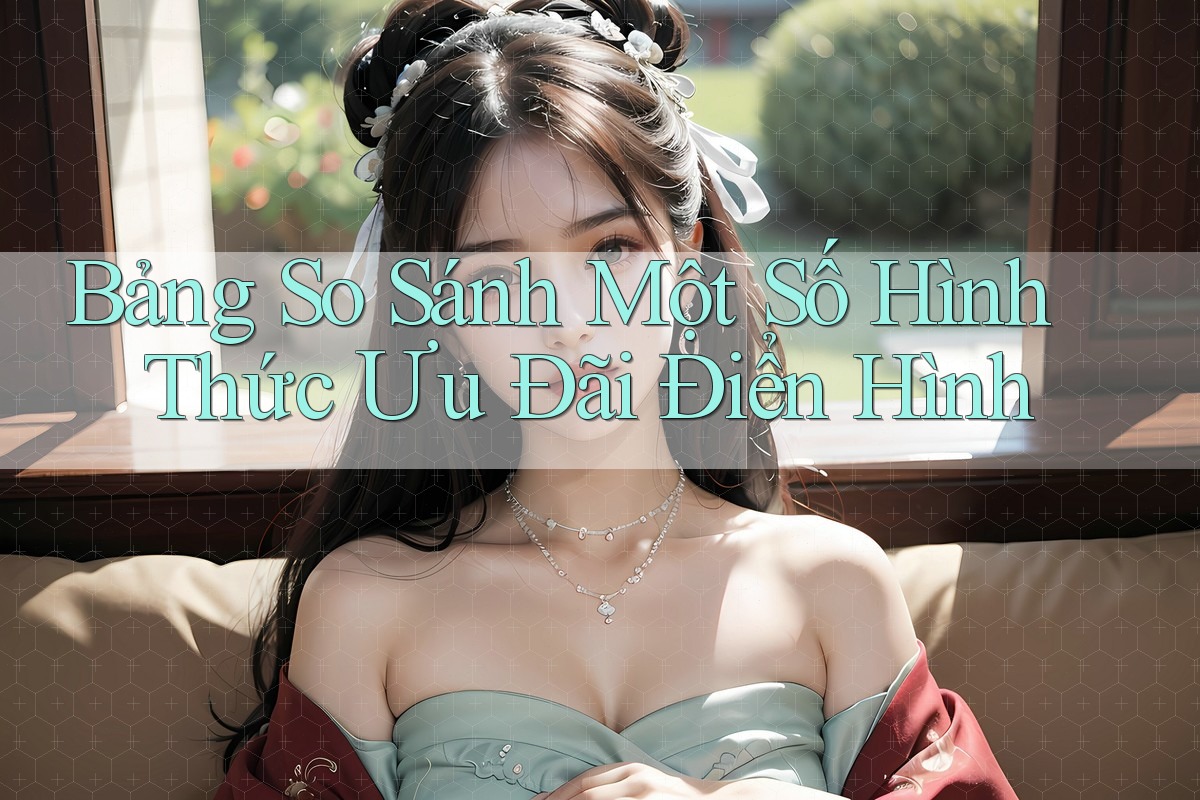 Bảng So Sánh Một Số Hình Thức Ưu Đãi Điển Hình Bảng So Sánh Một Số Hình Thức Ưu Đãi Điển Hình