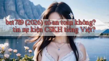 bet789 (2026) có an toàn không tin sự kiện CSKH tiếng Việt