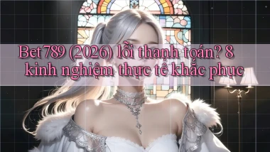 Bet789 (2026) lỗi thanh toán 8 kinh nghiệm thực tế khắc phục