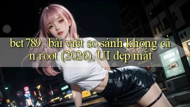 bet789 bài viết so sánh không cần root (2026), UI đẹp mắt