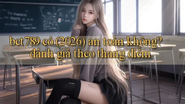 bet789 có (2026) an toàn không đánh giá theo thang điểm