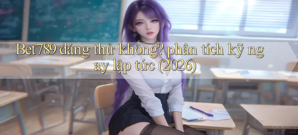 Bet789 đáng thử không phân tích kỹ ngay lập tức (2026)