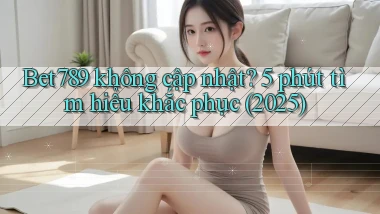 Bet789 không cập nhật 5 phút tìm hiểu khắc phục (2025)