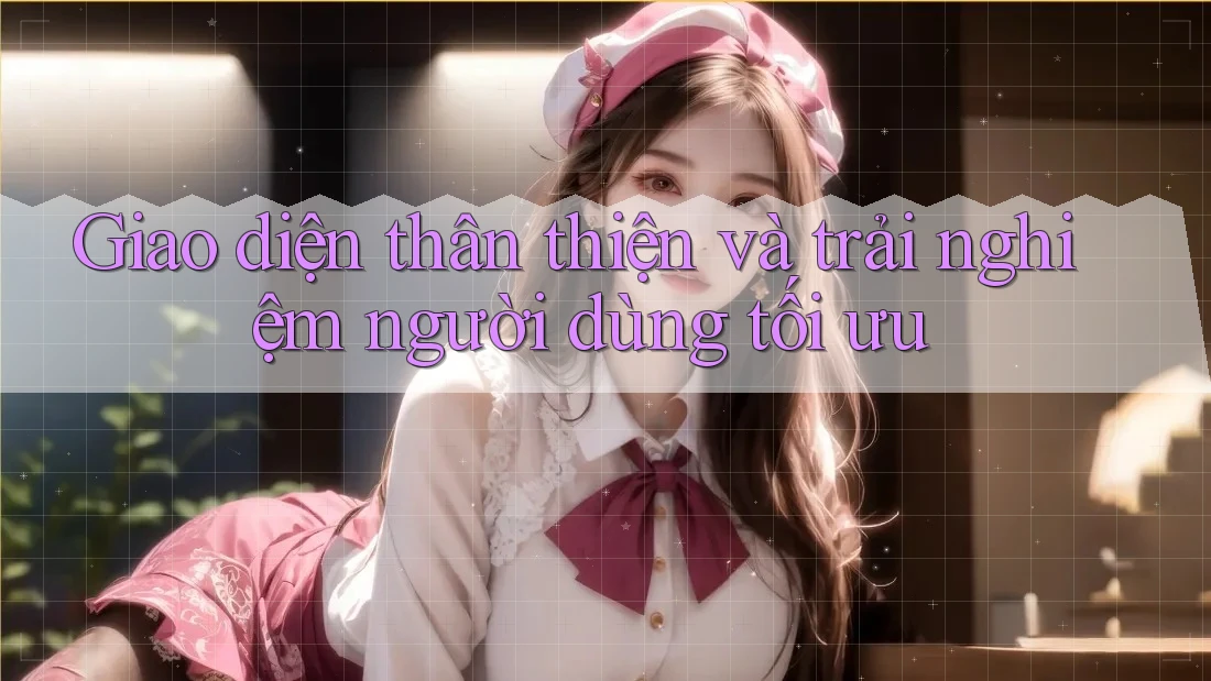 Giao diện thân thiện và trải nghiệm người dùng tối ưu Giao diện thân thiện và trải nghiệm người dùng tối ưu