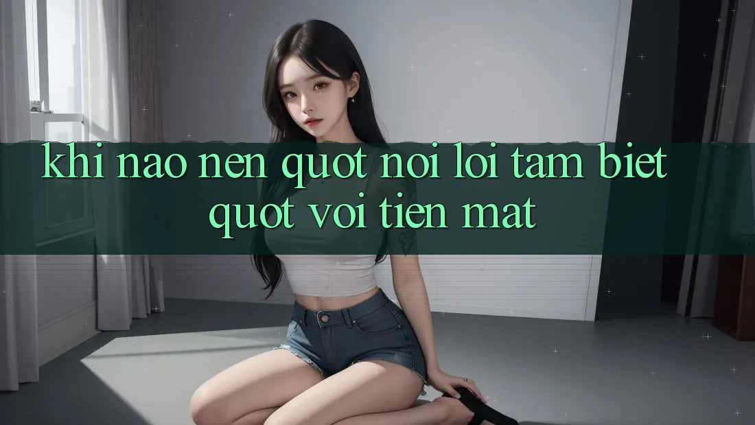 Khi Nào Nên " Nói Lời Tạm Biệt" Với Tiền Mặt?