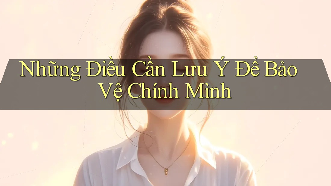 Những Điều Cần Lưu Ý Để Bảo Vệ Chính Mình