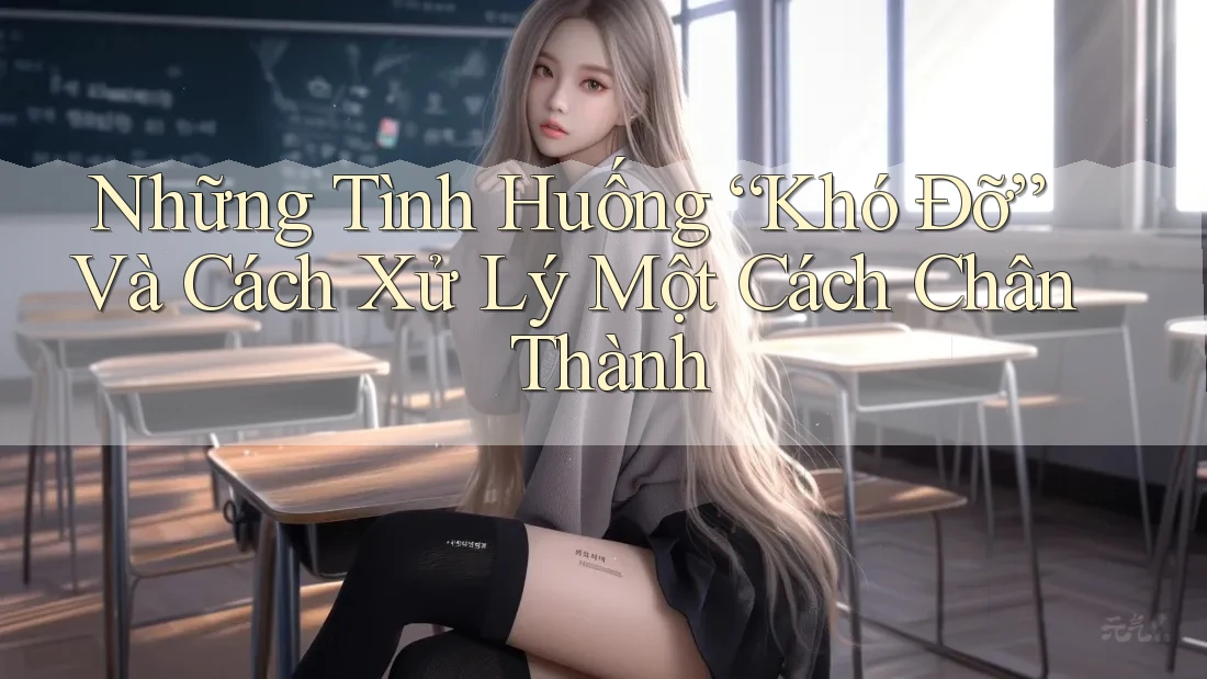 Những Tình Huống “Khó Đỡ” Và Cách Xử Lý Một Cách Chân Thành Những Tình Huống “Khó Đỡ” Và Cách Xử Lý Một Cách Chân Thành