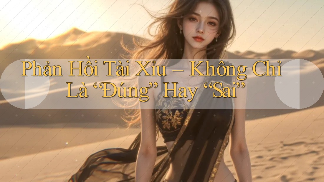 Phản Hồi Tài Xỉu – Không Chỉ Là “Đúng” Hay “Sai”
