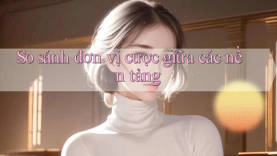 So sánh đơn vị cược giữa các nền tảng So sánh đơn vị cược giữa các nền tảng