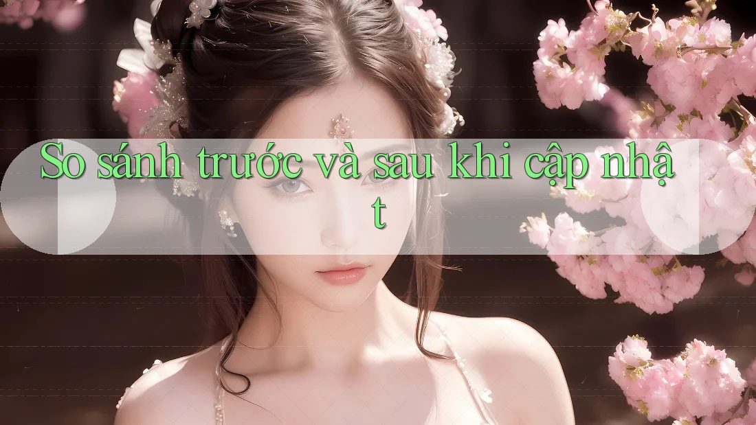 So sánh trước và sau khi cập nhật So sánh trước và sau khi cập nhật
