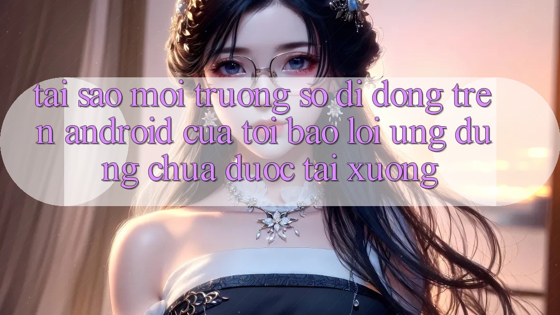 Tại sao môi trường số di động trên Android của tôi báo lỗi “Ứng dụng chưa được tải xuống”?
