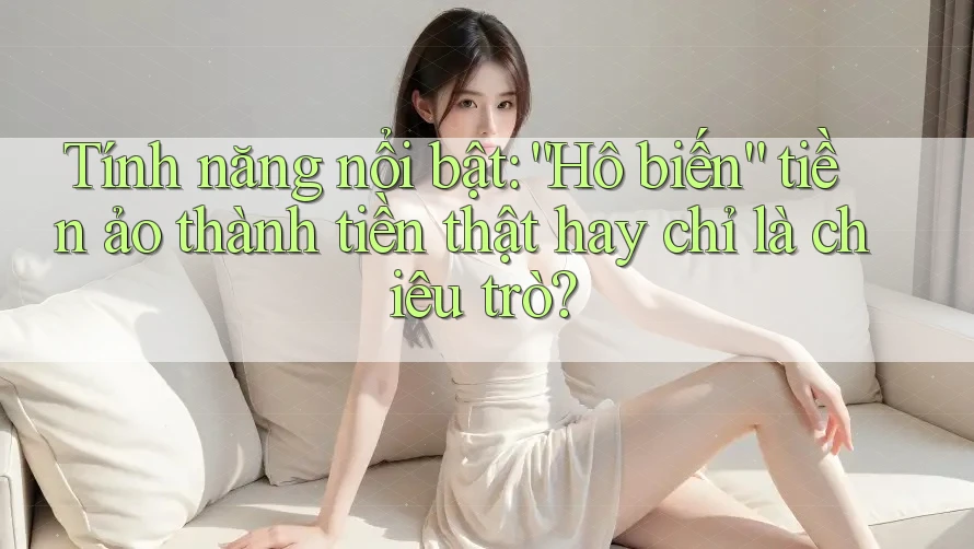 Tính năng nổi bật: “Hô biến” tiền ảo thành tiền thật hay chỉ là chiêu trò? Tính năng nổi bật: “Hô biến” tiền ảo thành tiền thật hay chỉ là chiêu trò?