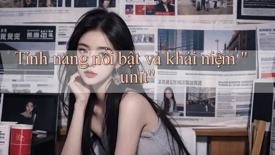 Tính năng nổi bật và khái niệm “unit” Tính năng nổi bật và khái niệm “unit”