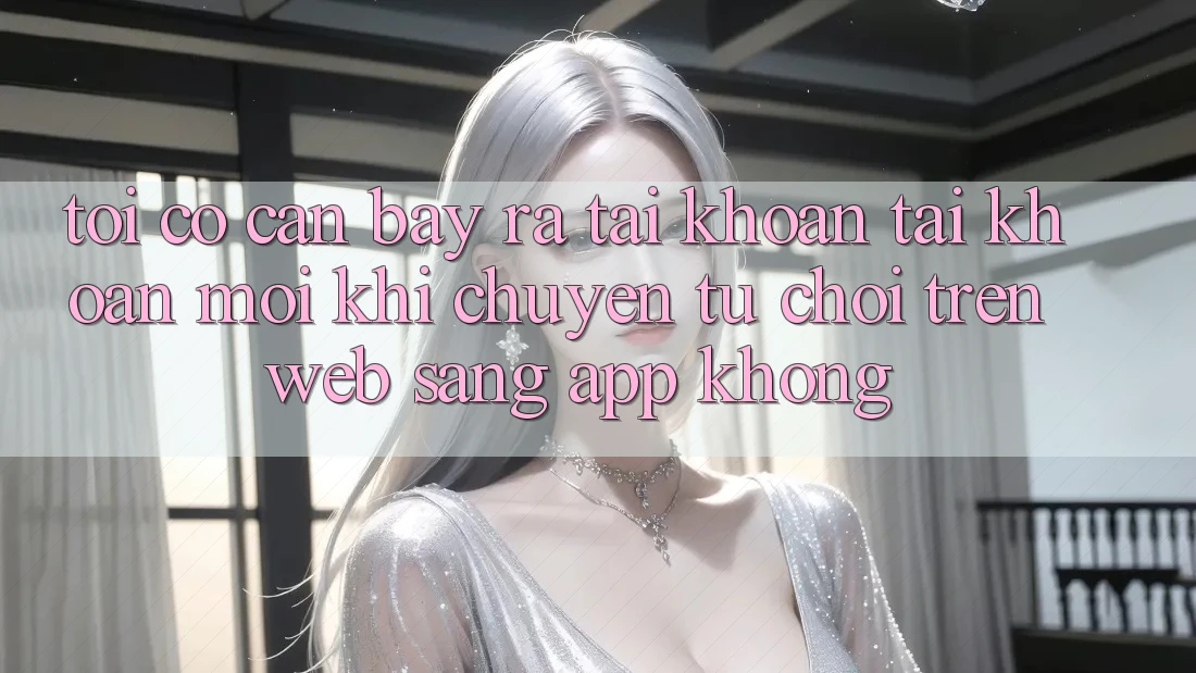 Tôi có cần bày ra tài khoản tài khoản mới khi chuyển từ chơi trên web sang app không? Tôi có cần bày ra tài khoản tài khoản mới khi chuyển từ chơi trên web sang app không?