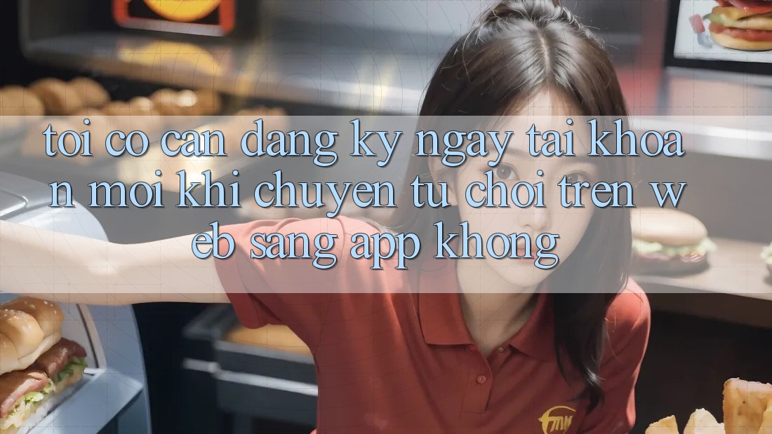 Tôi có cần đăng ký ngay tài khoản mới khi chuyển từ chơi trên web sang app không? Tôi có cần đăng ký ngay tài khoản mới khi chuyển từ chơi trên web sang app không?