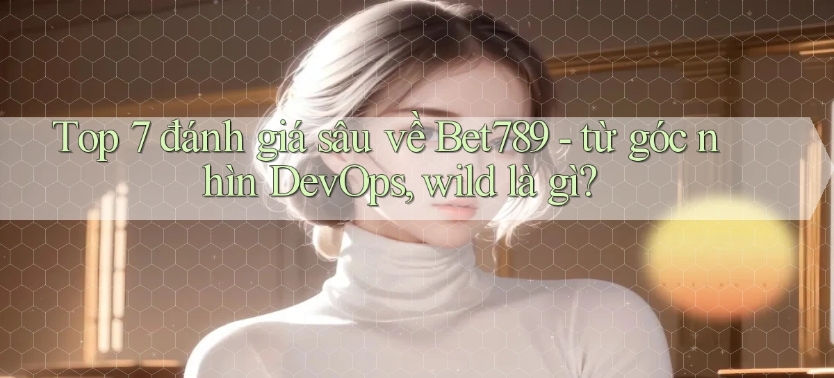Top 7 đánh giá sâu về Bet789   từ góc nhìn DevOps, wild là gì