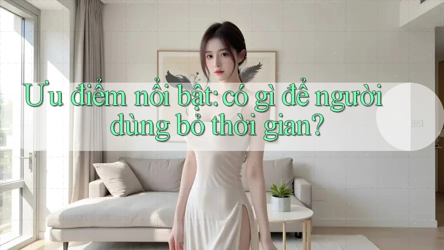 Ưu điểm nổi bật: có gì để người dùng bỏ thời gian? Ưu điểm nổi bật: có gì để người dùng bỏ thời gian?